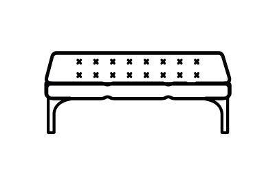 پاف سرویس خواب چوبی ساتراپ